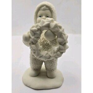 Dept 56 Snow Babies Figurine "I Made This Just For You"  1995 / 68020